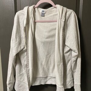 Old Navy Heather Gray Casual Hoodie